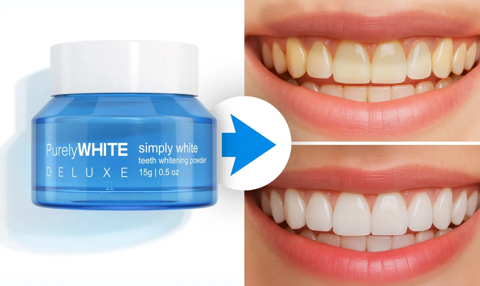 Purely White Teeth Whitening Powder